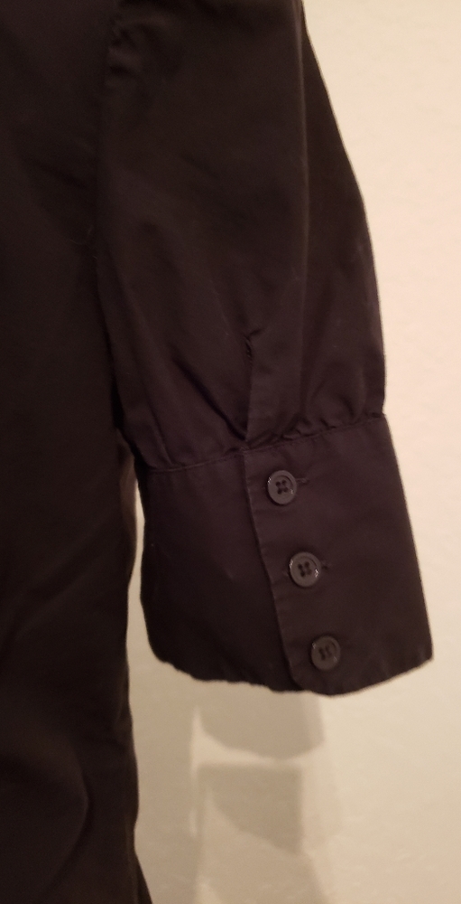 Victoria Secret Black Ruffled top - Picture 6 of 9